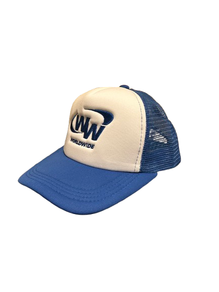 Gorra de camionero azul