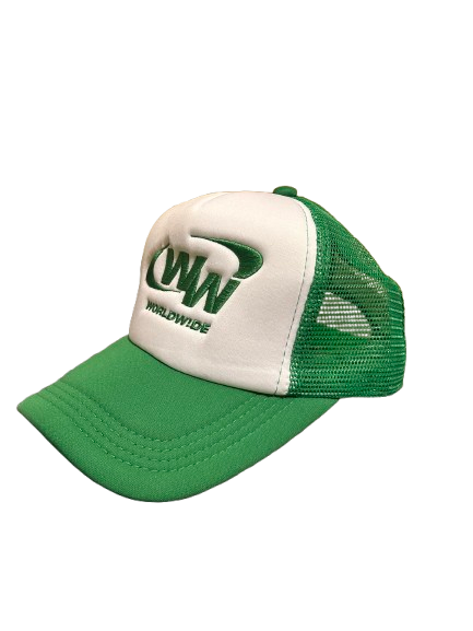 Gorra de camionero verde